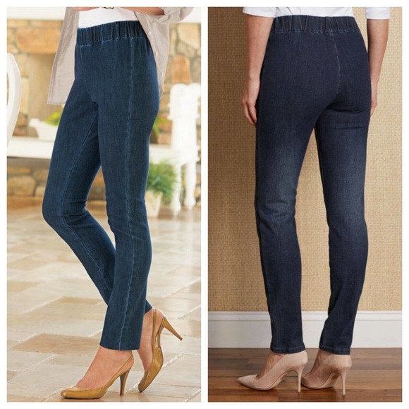 Soft Surroundings Metro Leggings Dark 